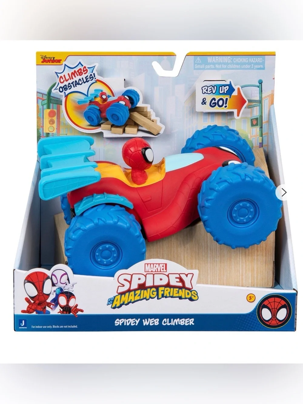 Spider and his amazing friends spidey web climber toddler toy.
